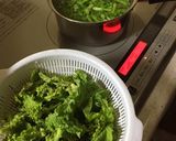 菜の花の胡麻味噌和え作り方1写真