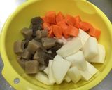 簡単!もつ煮(醤油味)作り方2写真