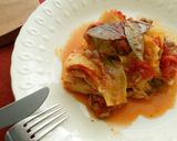 キャベツと豚肉のトマト缶煮作り方6写真