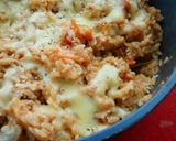 キャベツと豚肉のトマト缶煮作り方7写真