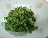 ふきのとうと胡桃味噌作り方1写真