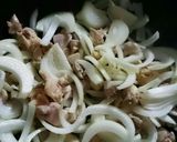 フライパンで親子丼作り方2写真