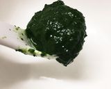 離乳食初期✨初ほうれん草ペースト✨作り方4写真