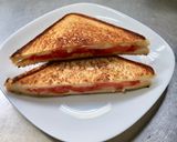 簡単★フライパンでホットサンド作り方8写真