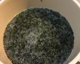 ながも（ギバサ、銀葉草）でとろろご飯作り方5写真