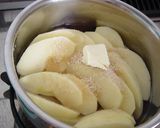 お鍋一つで簡単おやつ☆さつまいも林檎煮☆作り方2写真