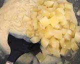 玉ねぎとじゃがいもの豆乳ドリア作り方5写真