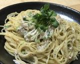 春キャベツとツナの豆乳クリームパスタ作り方9写真