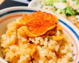 簡単★うにの炊き込みご飯作り方5写真