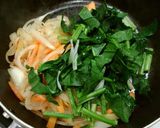 ツナと野菜の味噌クリームうどん作り方4写真