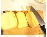 パイナップル切り方&パイン豆乳スムージー作り方2写真