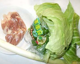 キャベツの中華風野菜炒め♪簡単作り方1写真