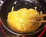フライパンで簡単に♪焼鳥マヨたま丼♬*゜作り方7写真