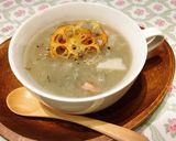 ほっこり♡れんこんのとろみスープ作り方9写真