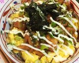 フライパンで簡単に♪焼鳥マヨたま丼♬*゜作り方10写真