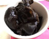 麺つゆで簡単！豚ばら肉&きくらげの卵炒め作り方1写真