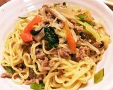 子供大好き！簡単☆豚ひき肉の塩焼きそば作り方7写真
