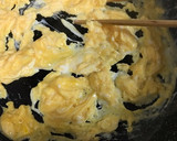 麺つゆで簡単！豚ばら肉&きくらげの卵炒め作り方4写真