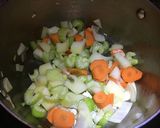 豆と野菜たっぷりトマトスープ作り方1写真
