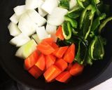 黒酢の餡かけ酢鶏作り方4写真