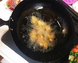 黒酢の餡かけ酢鶏作り方5写真