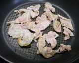 簡単！豚コマ蓮根のピリ辛炒め作り方3写真