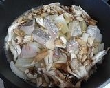 タラとほうれん草　白菜　舞茸煮作り方3写真