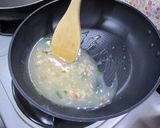 ご飯と汁物が変身！あんかけ五平餅風作り方6写真