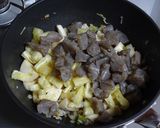 こんにゃくとエリンギの旨辛味噌炒め作り方7写真