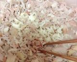 エノキと明太子のオリーブオイルうどん☆作り方4写真