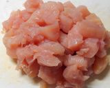 簡単！鶏ささみとレタス きのこの和風煮♡作り方3写真