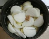 新じゃがいもとグリーンピースのコンソメ煮作り方3写真