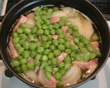 新じゃがいもとグリーンピースのコンソメ煮作り方5写真