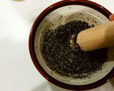 もやしの黒ゴマ和え作り方2写真