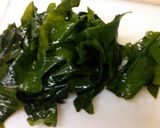 新たまねぎとわかめとササミ。作り方3写真