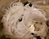 新たまねぎとわかめとササミ。作り方4写真