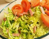 味噌汁前提サラダ作り方4写真