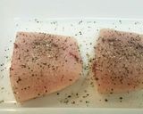 めかじきのムニエル レモンバターソースで作り方1写真