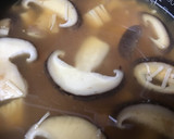 大きな椎茸とエノキのきのこおかゆ作り方8写真