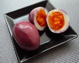 半熟卵の赤ワインピクルス作り方4写真