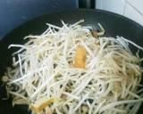 簡単ランチ 厚揚げもやしのあえうどん作り方2写真