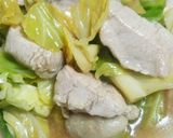 *鶏肉と春キャベツの旨煮*作り方5写真
