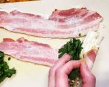 えのきと春菊ベーコン巻き♪お弁当♪作り方2写真