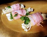 えのきと春菊ベーコン巻き♪お弁当♪作り方3写真