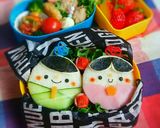 サンドイッチで簡単♡ひな祭りキャラ弁作り方8写真