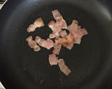 カルボナーラうどん作り方2写真