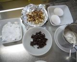 チョコとナッツのカップケーキ♡作り方2写真