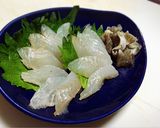 クエの刺身・皮湯引き☆作り方4写真