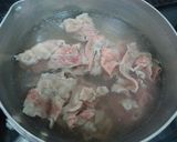 牛丼　金山寺みそ味作り方2写真
