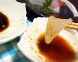 クエの刺身・皮湯引き☆作り方5写真